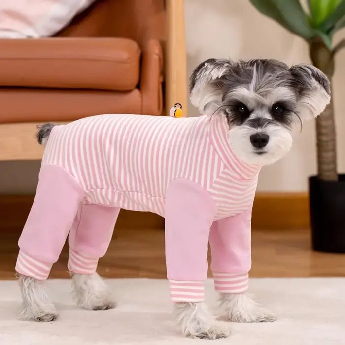 Hundeopprettingsdrakt Helkroppsbeskyttelse Stripete Design 2