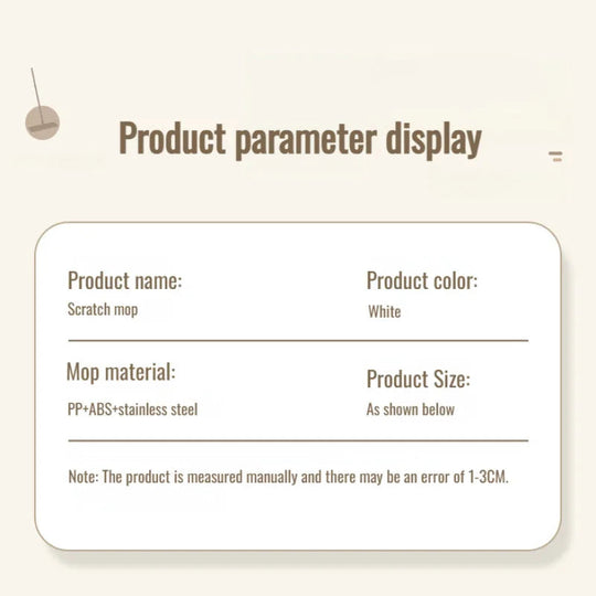 Husholdnings Mopp Ultratynn Selvvridende 7