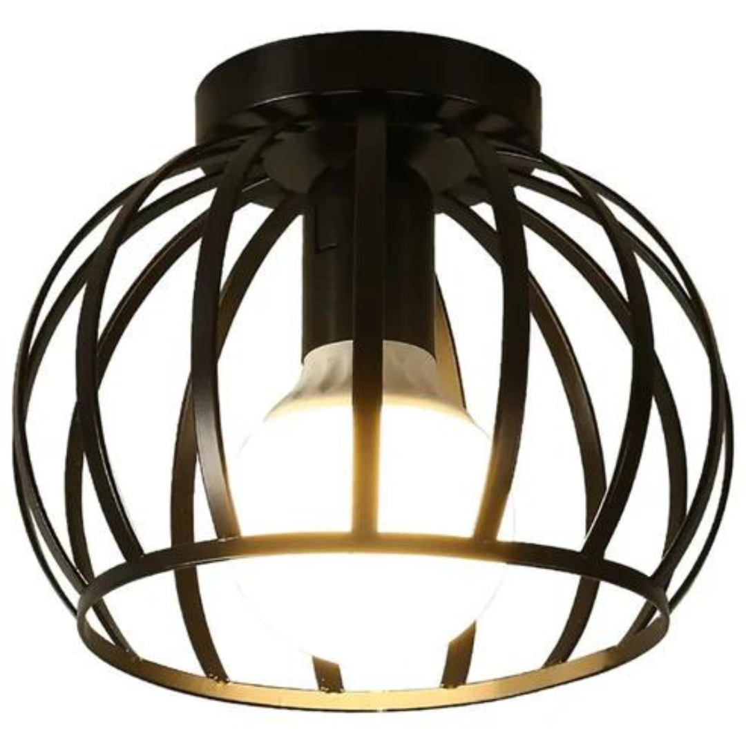 Industriell Taklampe med Åpen Design 4