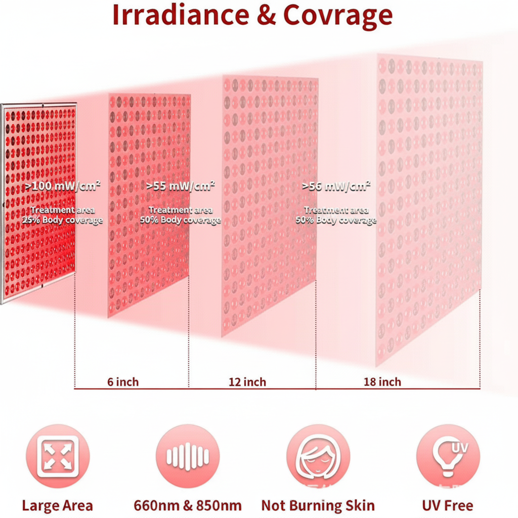 Infrarød Lysterapi Panel for Hjemmebruk 4