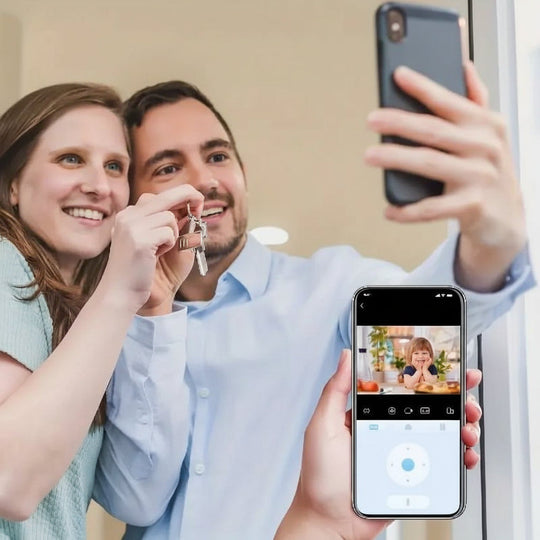 Intelligent Sikkerhetskamera 360° Overvåking med Nattsyn 3