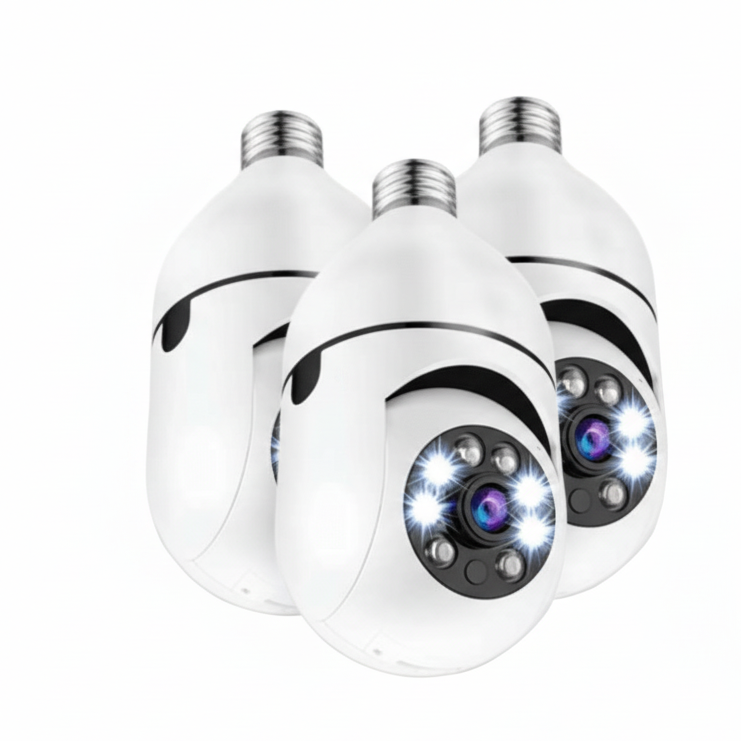 Intelligent Sikkerhetskamera 360° Overvåking med Nattsyn 8
