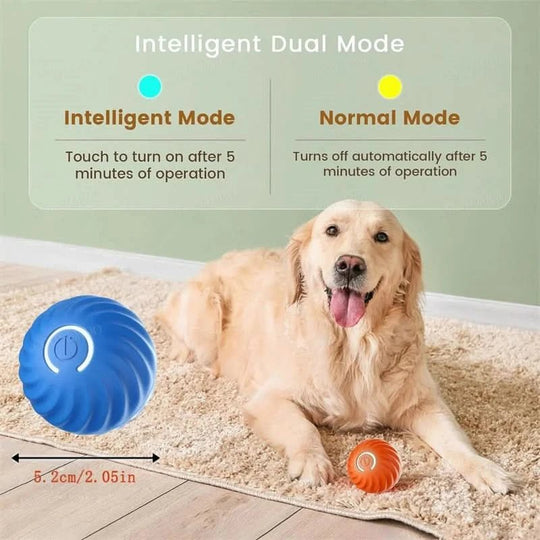 Interaktiv Hundeball med Automatisk Bevegelse for Aktive Hunder 4