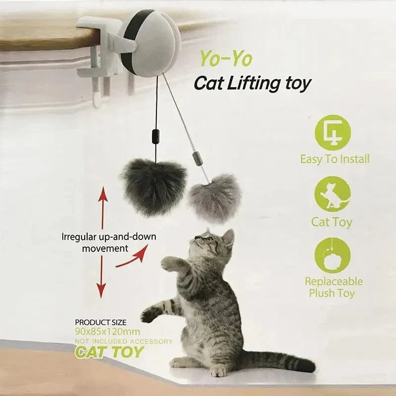 Interaktiv Katt Leketøy med Roterende Ball 1