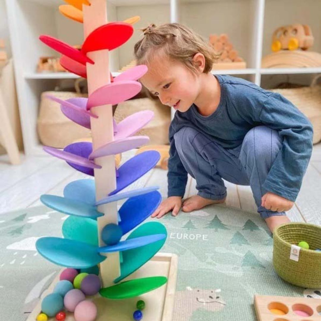 Interaktiv Marble Tower Barneleker For Læring og Moro 3