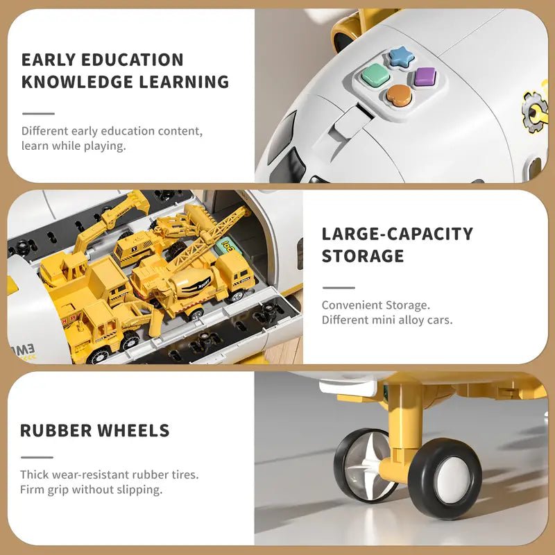 Interaktivt Flyleketøy for Barn med Blinkende Lys 4