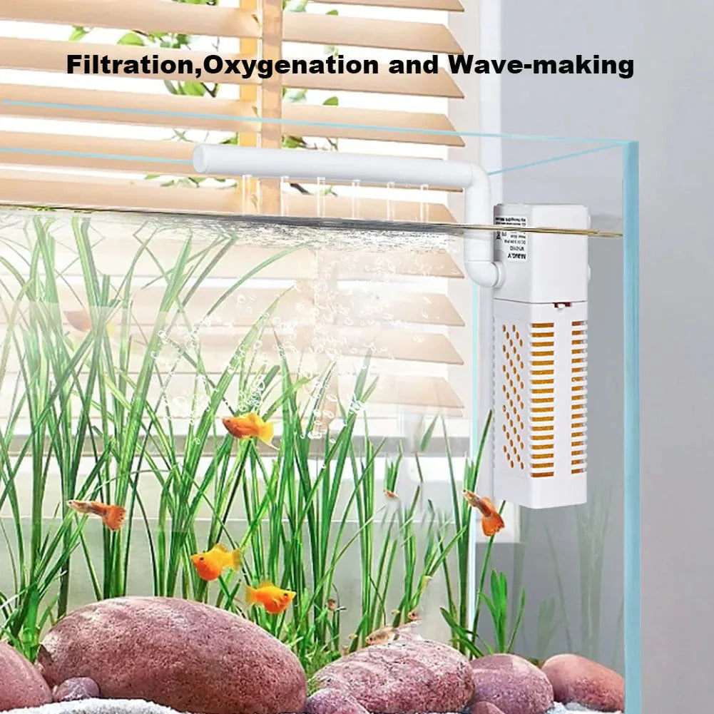 Intern Filterpumpe for Akvarium med Sirkulasjon 2