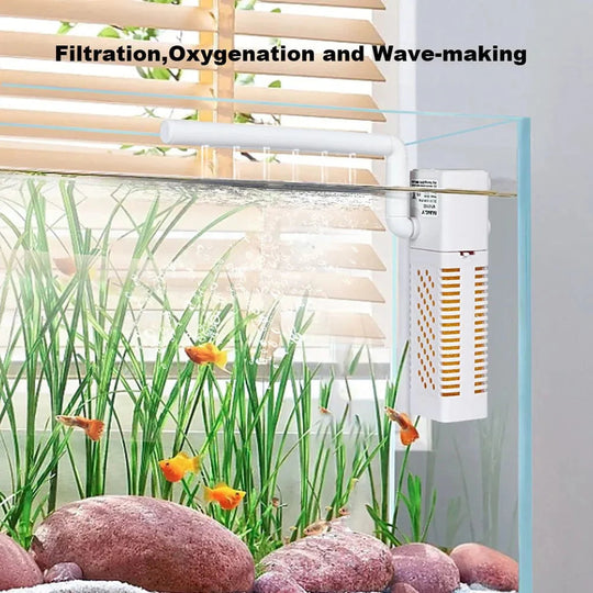 Intern Filterpumpe for Akvarium med Sirkulasjon 2