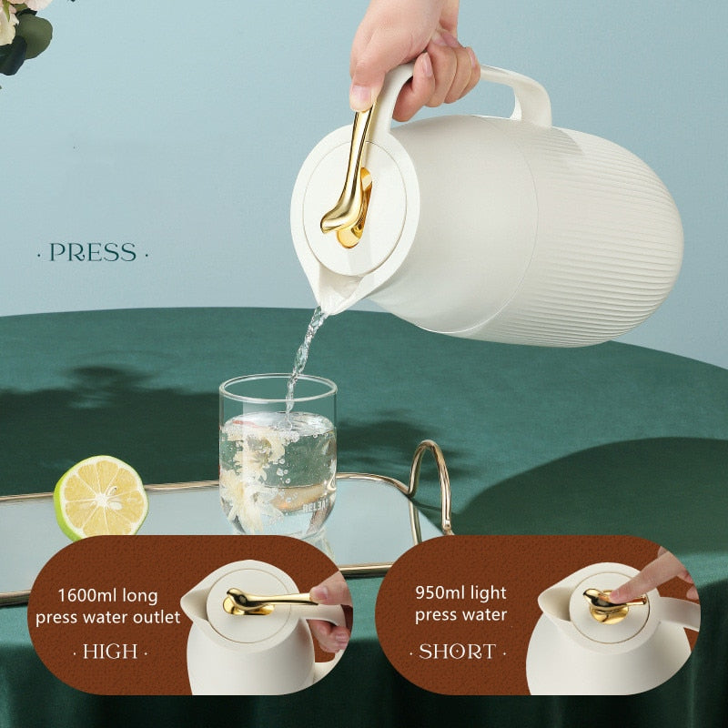 Isolert Termosflaske Minimalistisk Design 950 ml - Perfekt for Varme og Kalde Drikker 2