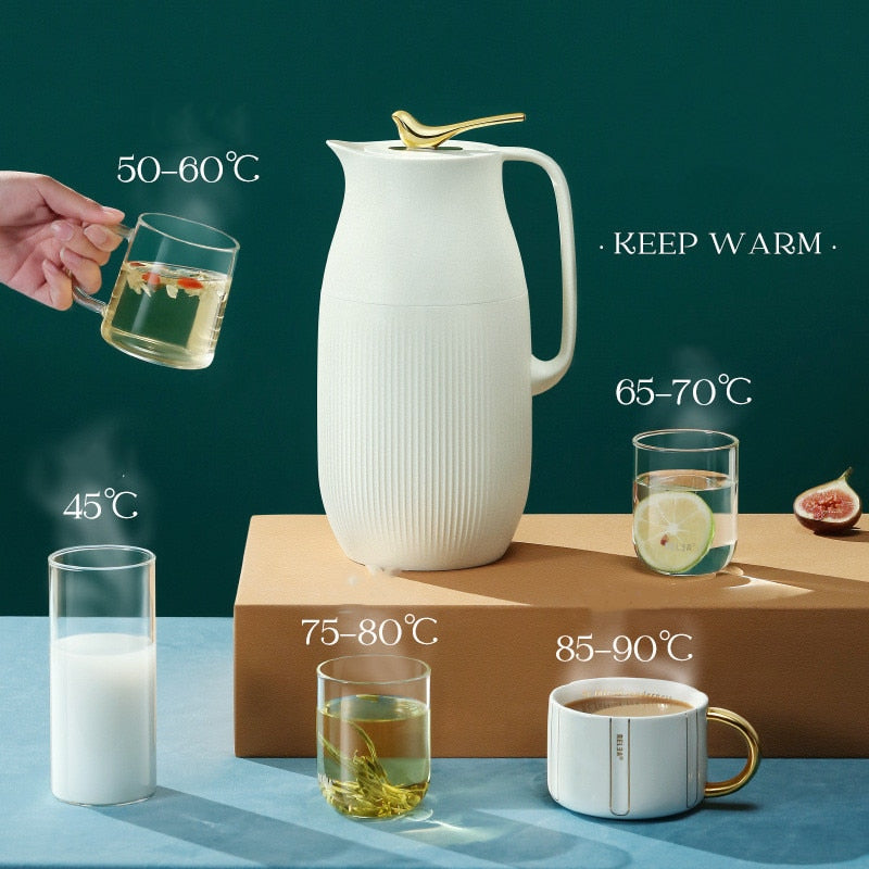 Isolert Termosflaske Minimalistisk Design 950 ml - Perfekt for Varme og Kalde Drikker 3