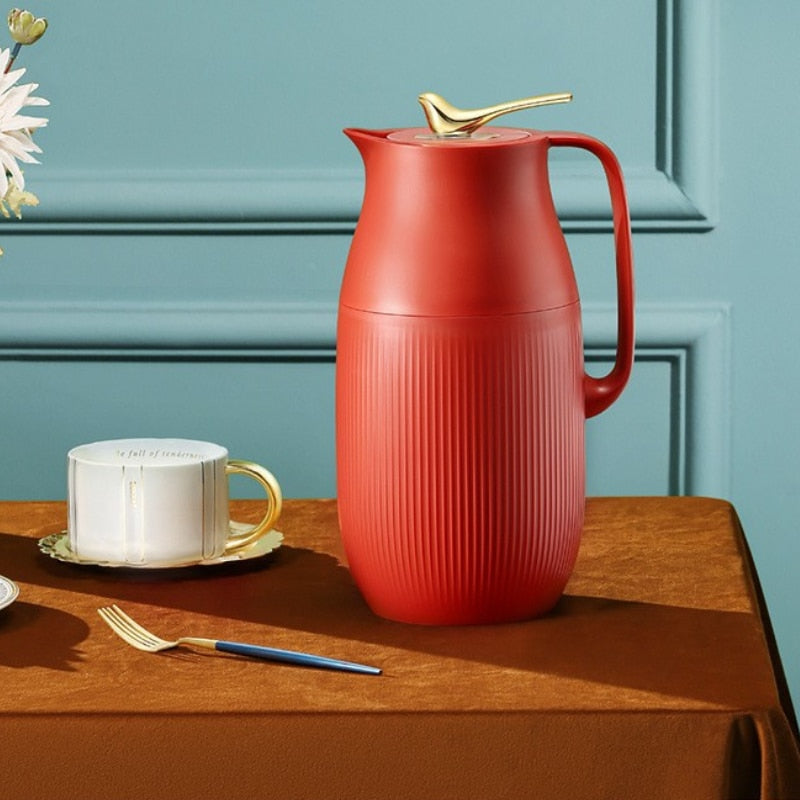 Isolert Termosflaske Minimalistisk Design 950 ml - Perfekt for Varme og Kalde Drikker 5