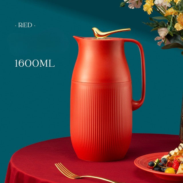 Isolert Termosflaske Minimalistisk Design 950 ml - Perfekt for Varme og Kalde Drikker 9