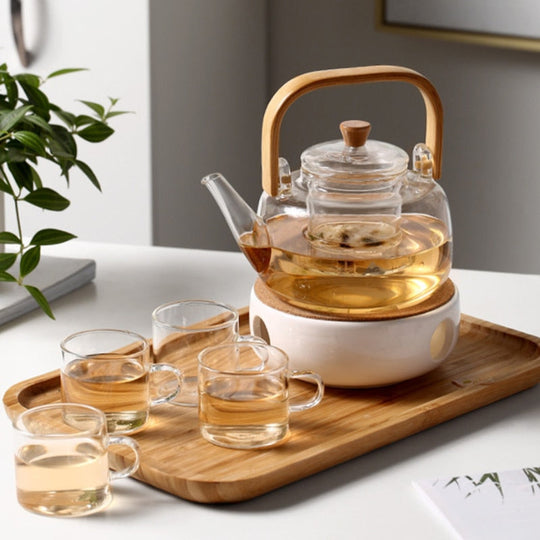Japansk Tekanne Klar Design med Infuser 3