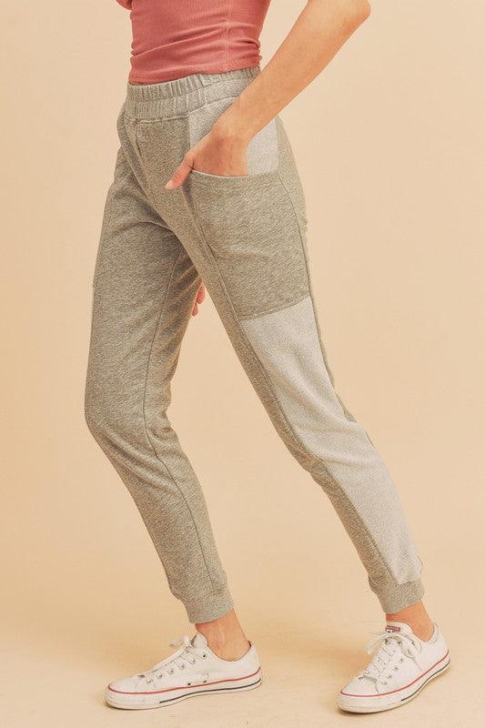 Joggebukse Herre Tapered Passform med Lommer i Komfortabel Blandingsmateriale 6