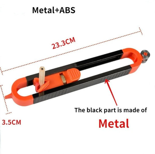 Justerbar Linjal for Presise Linjer med Komfortabelt Håndtak 6