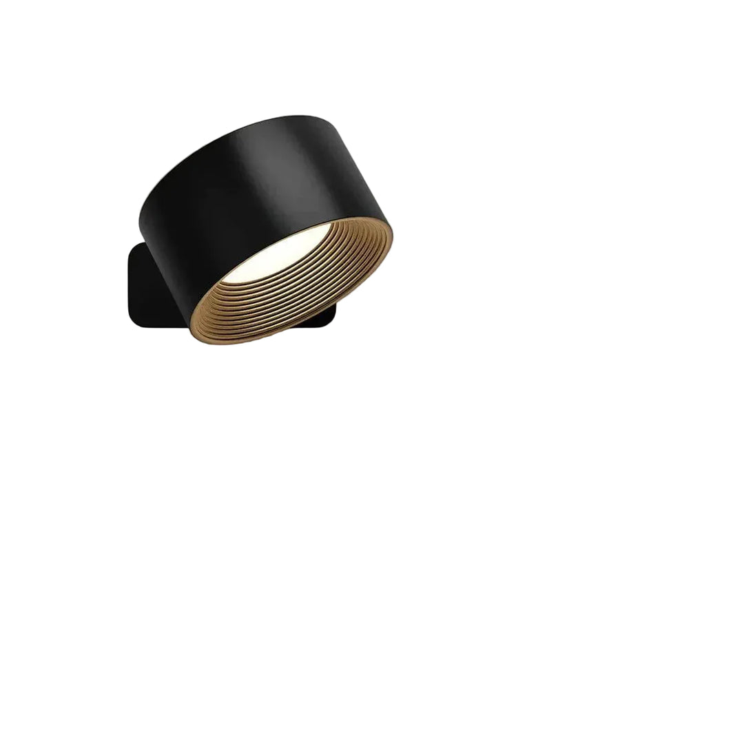 Justerbar Trådløs Vegglampe 360° Rotasjon LED Belysning 0