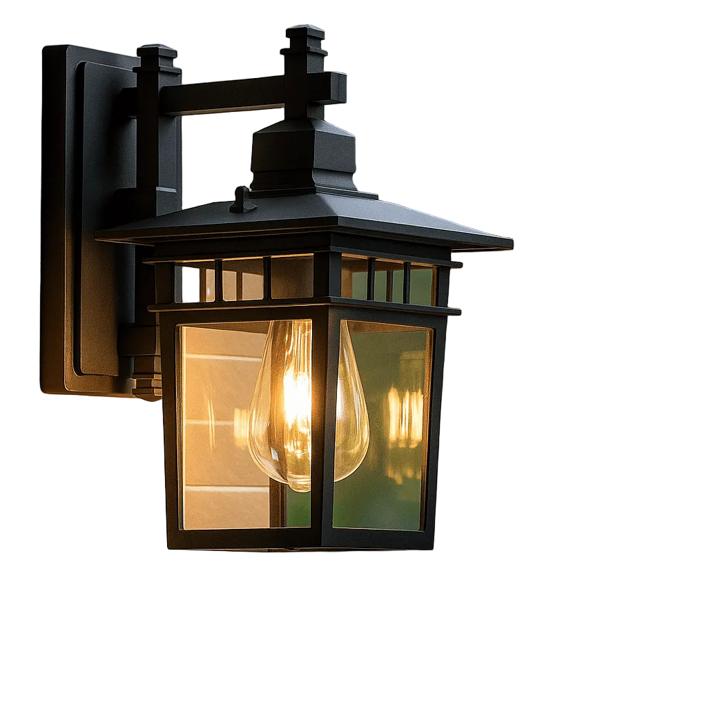 Justerbar Utendørs Vegglampe med Moderne Design 0