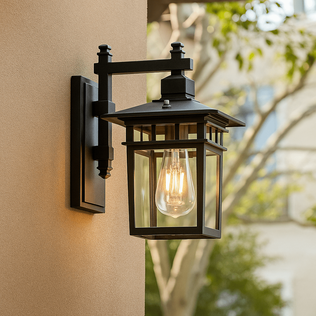 Justerbar Utendørs Vegglampe med Moderne Design 2