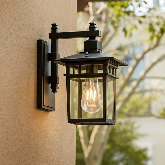 Justerbar Utendørs Vegglampe med Moderne Design 2