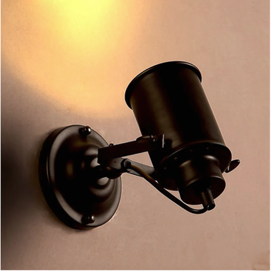 Justerbar Vegglampe Industriell Stil 2