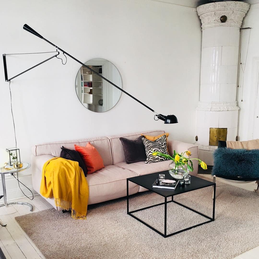 Justerbar Vegglampe Modell 265 Industriell Design 1