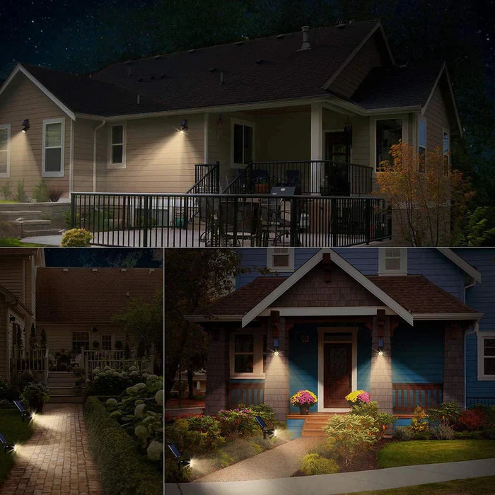 Justerbare Solcellelys for Utebruk 5