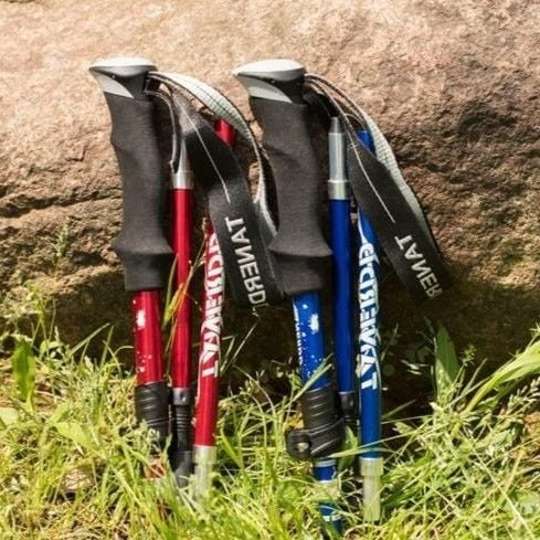 Justerbare Trekkingstaver Sammenleggbare for Menn og Kvinner 3