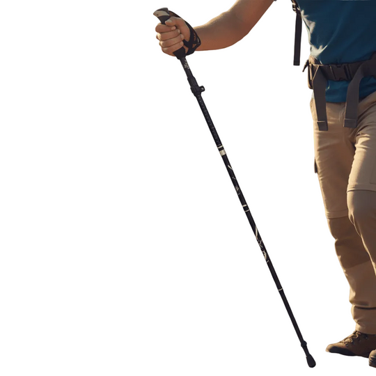 Justerbare Trekkingstaver med Ergonomisk Håndtak 0