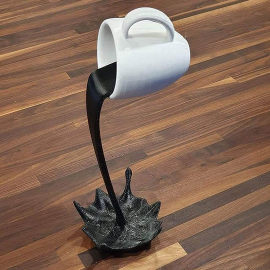 Kaffekopp Dekorasjon Flytende Design 1