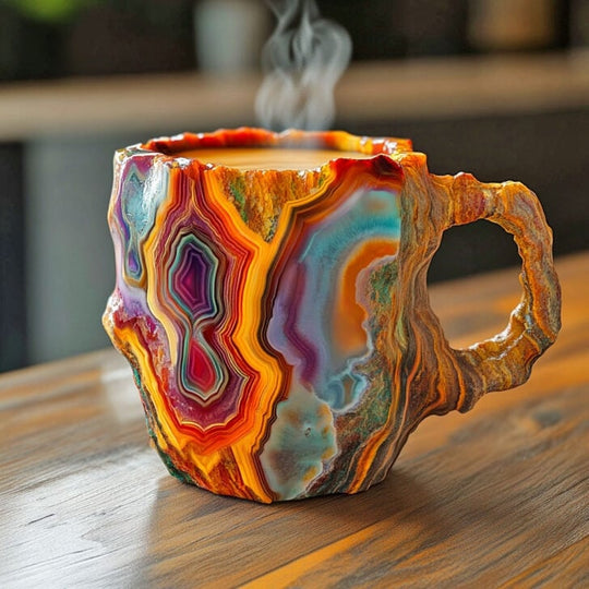 Kaffekopper i Mineralkrystall - Elegant Design for Hver Slurk 4