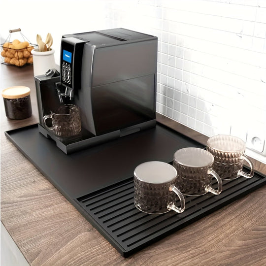 Kaffematte Silikon 2-i-1 med Hevede Kanter 1