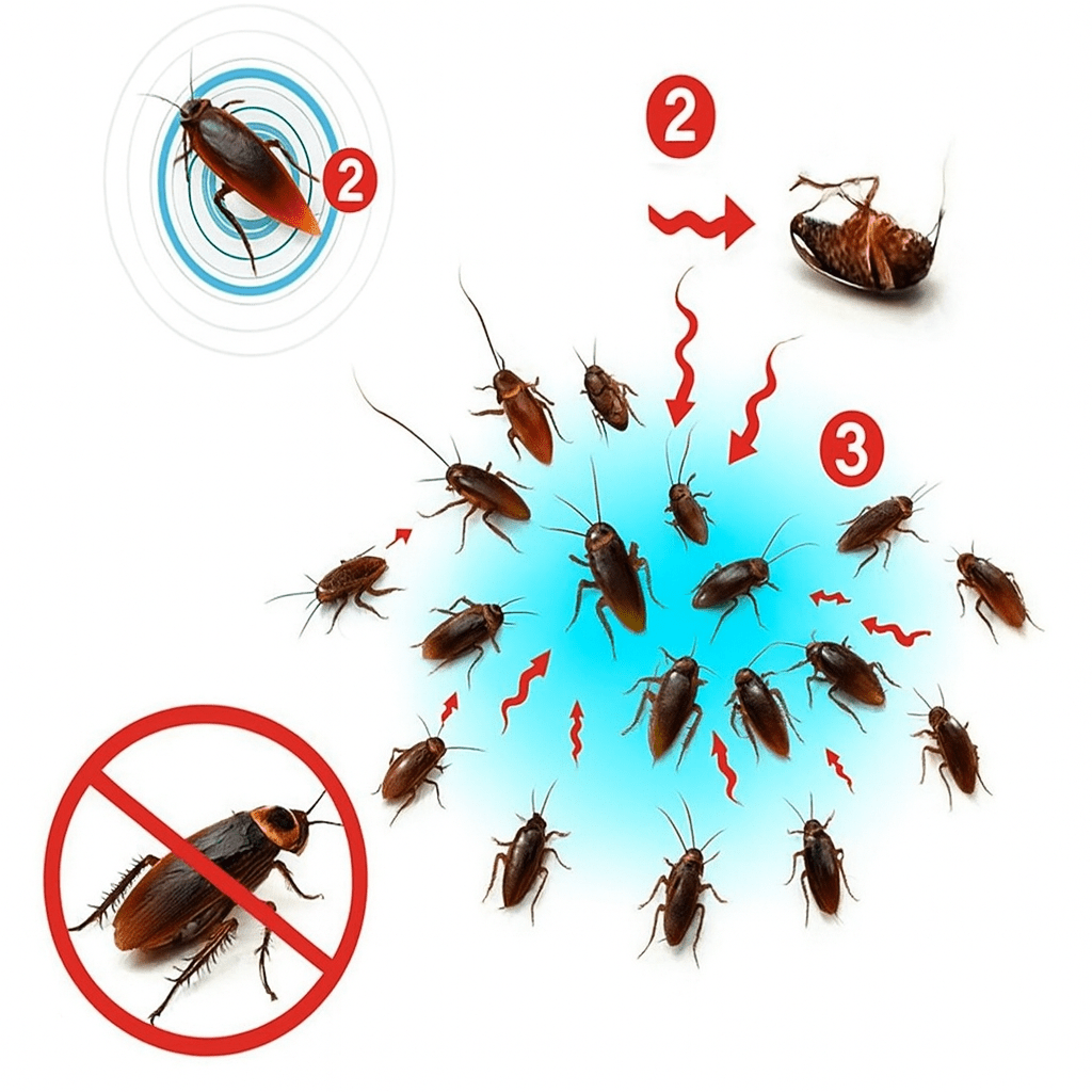 Kakerlakk Gel Agn 3-pakning for Effektiv Skadedyrkontroll 4