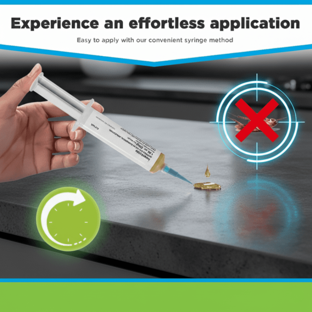 Kakerlakkgel for Innendørs og Utendørs Bruk 1