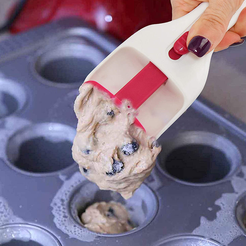 Kakeutleveringsskje for Muffins Spadeformet med Fjærmekanisme 7