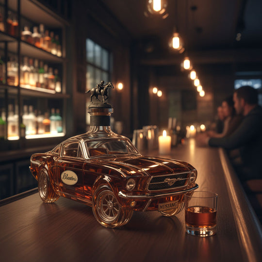 Karaffel Mustang Bilformet Med Detaljert Design 1
