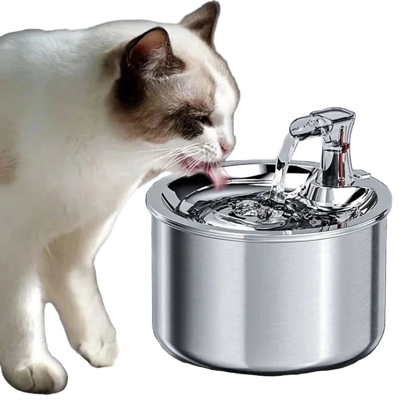 Katt Drikkesystem med Sensor og Filtrering 0