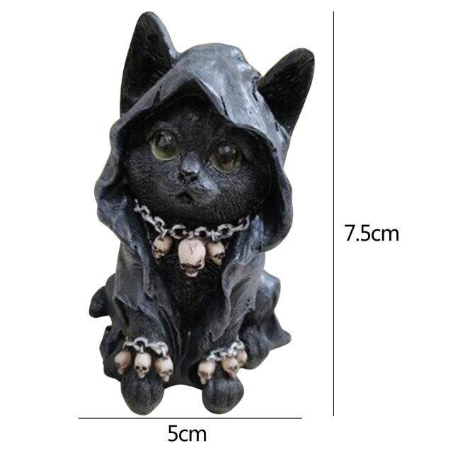 Katt Statue Dekorasjon Håndlaget 8