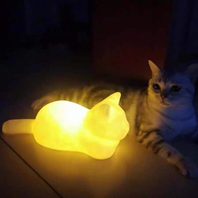Kattens Nattlys PurrLamp Drømmende Design 2
