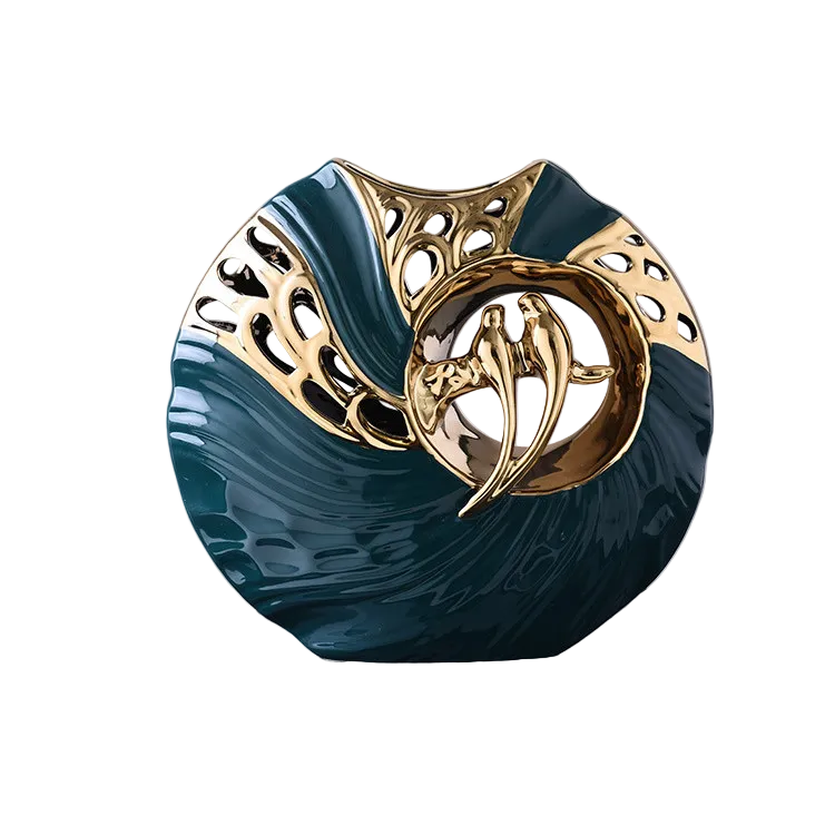 Keramisk Dekorasjon Dvergpapegøyer 0