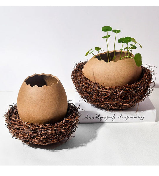 Keramisk Eggeskall Bolle Unik Design For Hjemmet 2