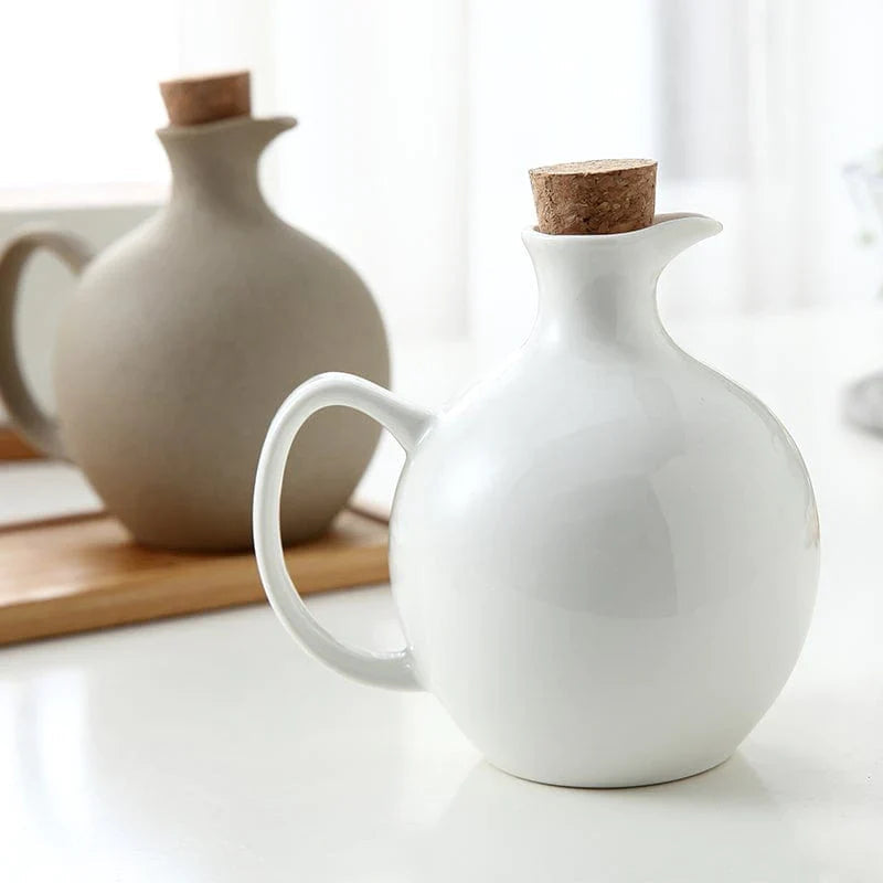Keramisk Olje Potte Med Stil 3