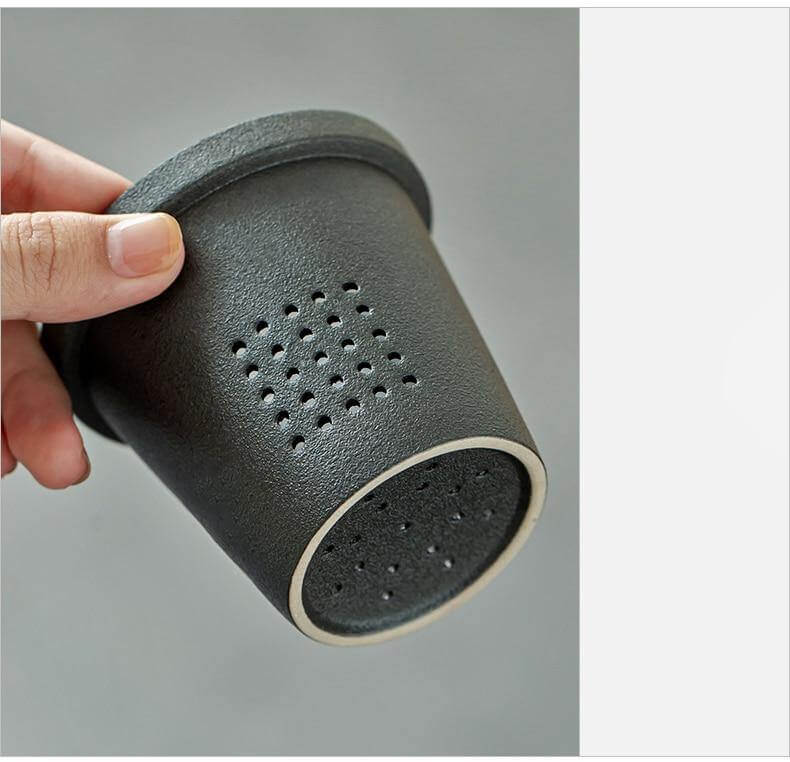 Keramiske Tekopper med Filter for Te og Kaffe 2