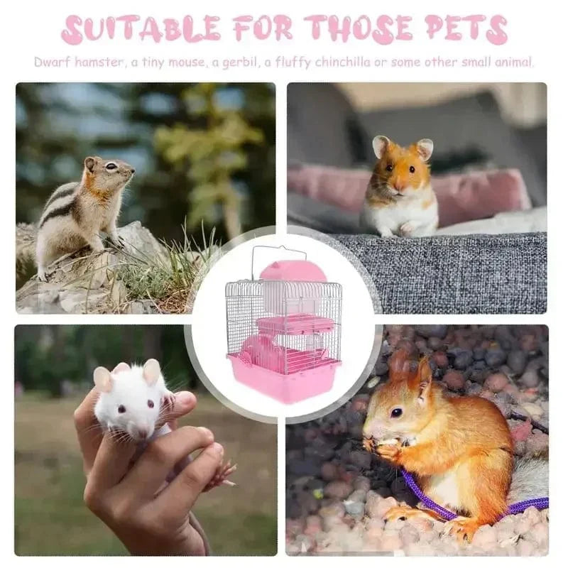 Kjæledyr Hamsterhus Kreativ Design for Små Gnagere 5