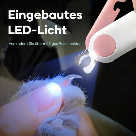 Kjæledyr Negleklipper med LED Lys Ergonomisk Design 2