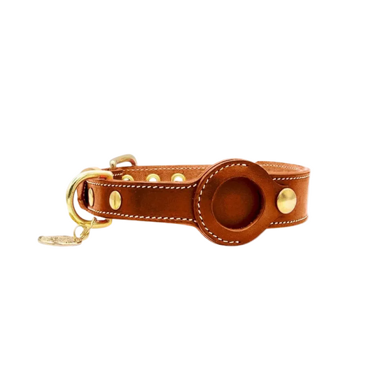 Kjæledyrhalsbånd med AirTag Holder 0