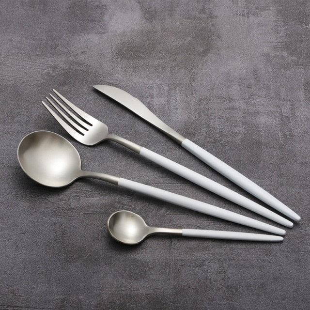 Kjøkken Bestikksett 4 Deler Kreativ Design 13
