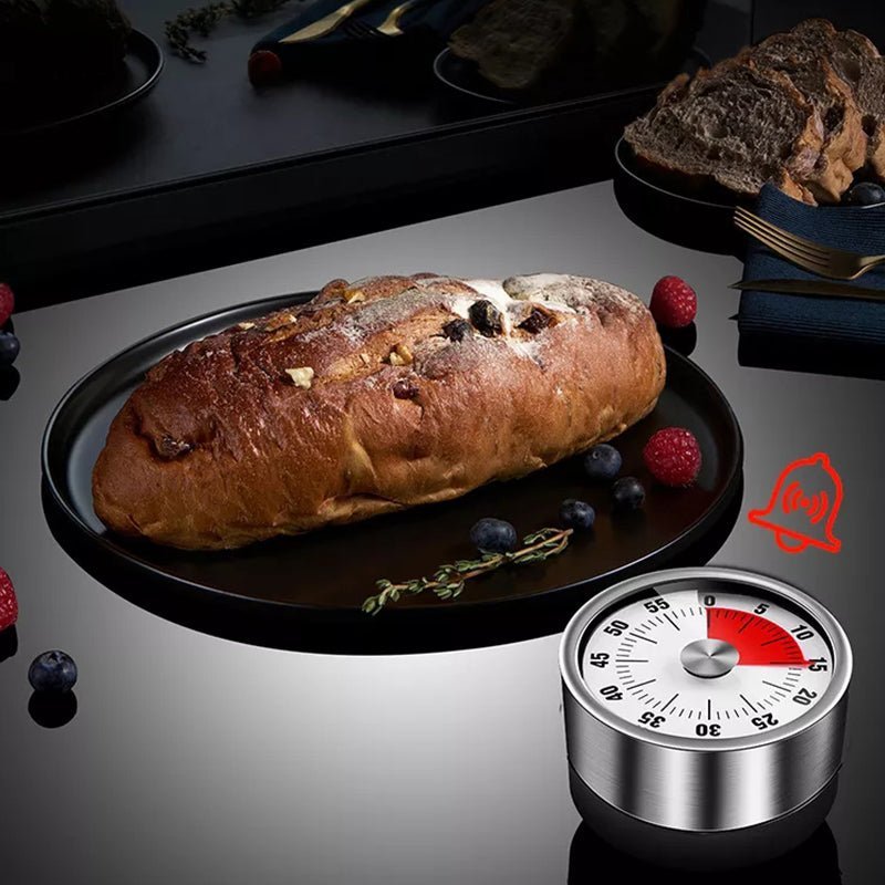 Kjøkken Timer Mekanisk Med Magnetisk Bakside 1