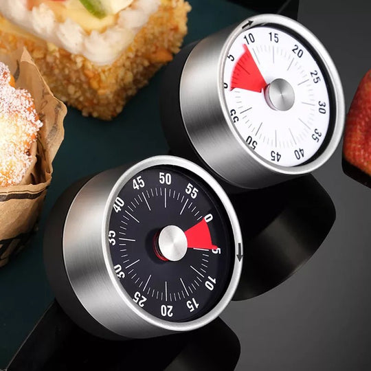Kjøkken Timer Mekanisk Med Magnetisk Bakside 6