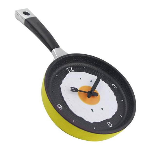 Kjøkken Veggklokke Stekepanne Design 4