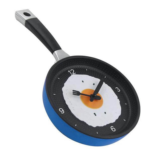 Kjøkken Veggklokke Stekepanne Design 7